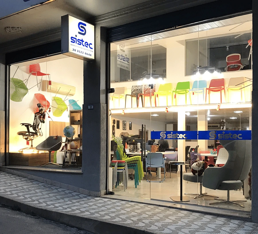 Showroom Sistec — Experiência de produto